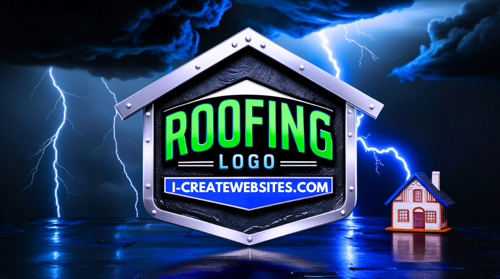 roofing logo design, roofing web design, roofing website design